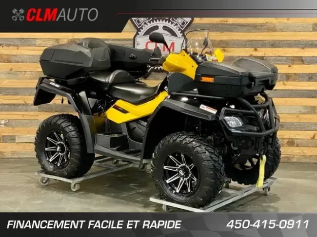 BRP CAN-AM OUTLANDER MAX 650 XT-P + DPS + 4X4 + BEAUCOUP D'OPTIONS $$$ - 2011