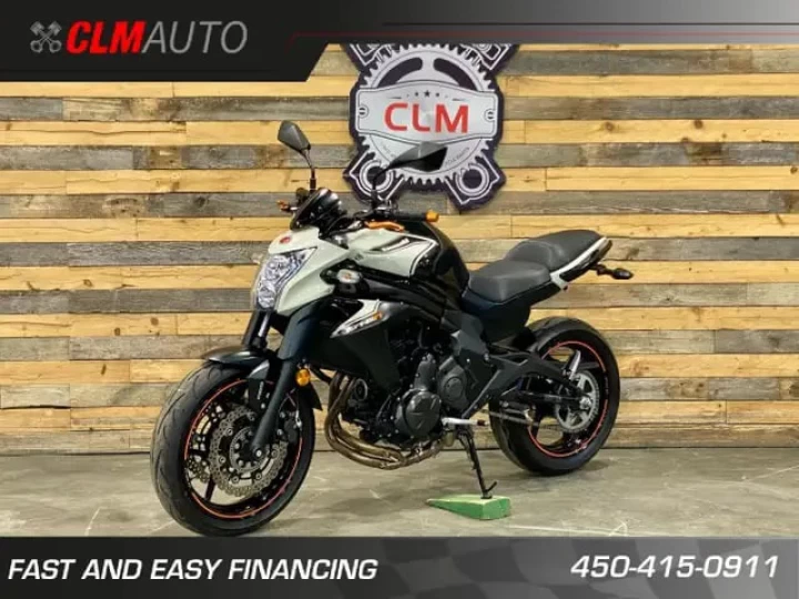 2016 KAWASAKI NINJA ER-6N 650 cc EFI + A.B.S + COULEUR RARE & BAS KM 