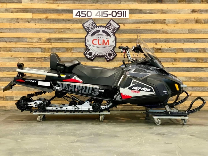 2018 BRP SKI-DOO SKANDIC WT 550 FAN + BANC 2 PLACES + SEULEMENT 1186 KM 