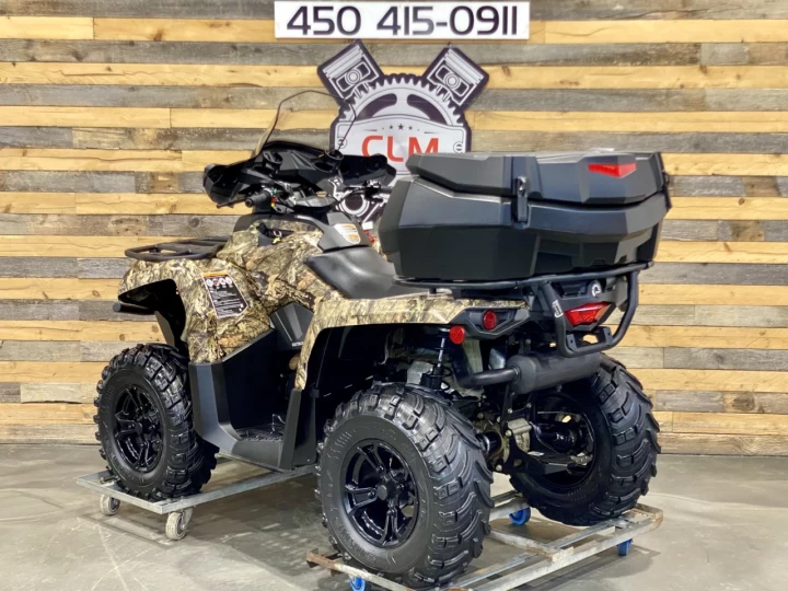 2022 BRP CAN-AM OUTLANDER 450 EFI + D.P.S + 4X4 + CAMO + PARE-BRISE + COFFRE + CONDITION A1 