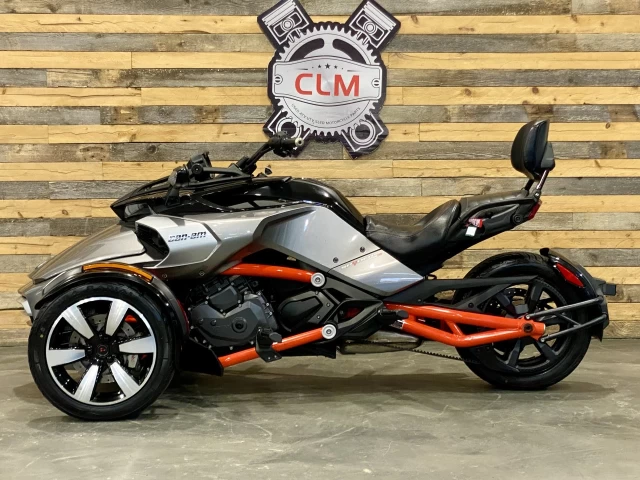 BRP CAN-AM SPYDER F3-S / SE-6 (semi-automatique) + SUSPENSION FOX + DOSSIER  2015