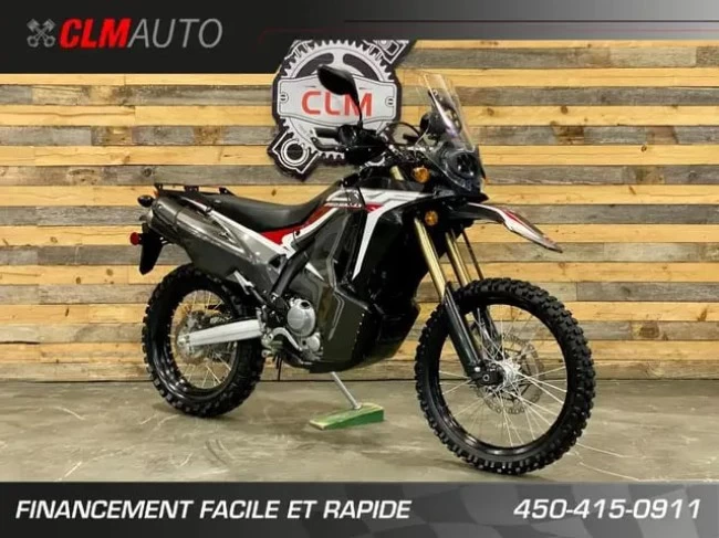 HONDA CRF 250 EDITION RALLY / SEMI-ROUTE + SEMI-TRAIL / LEGALE SUR LA ROUTE - 2020