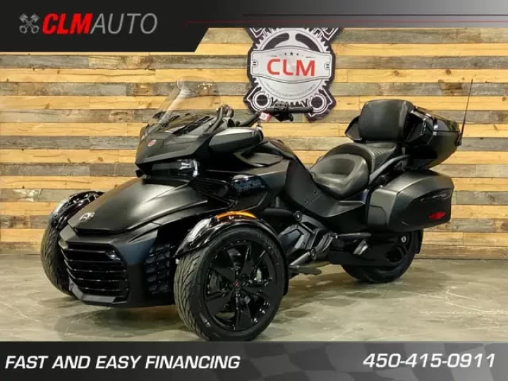 2022 BRP CAN-AM SPYDER F3 LIMITED SE-6 (SEMI-AUTOMATIQUE) + BLACKOUT + SEULEMENT 6934 KM 