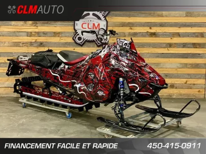 2021 POLARIS RMK KHAOS 850 AXYS QD2-QUICK DRIVE2 165'' X 2.75'' + SEULEMENT 1022 KM 