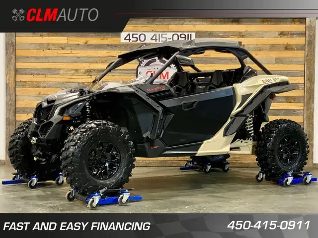 BRP CAN-AM MAVERICK X3 DS TURBO 135 H.P + 4X4 + D.P.S + TOIT AUDIO + FOX  2023