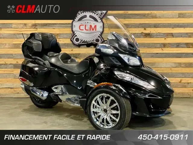 BRP CAN-AM SPYDER RT LIMITED SE-6 (SEMI-AUTOMATIQUE) + ROTAX 1330 cc ACE EFI + ENSEMBLE CHROME  2016