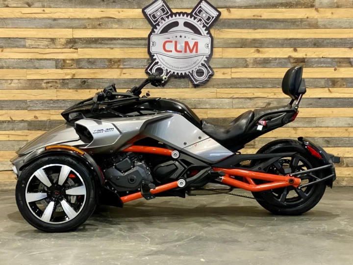 2015 BRP CAN-AM SPYDER F3-S / SE-6 (semi-automatique) + SUSPENSION FOX + DOSSIER 