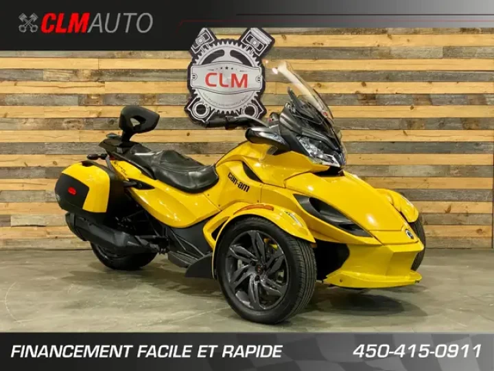 2013 BRP CAN-AM SPYDER ST-S / SE-5 (SEMI-AUTOMATIQUE) / 49232 KM 