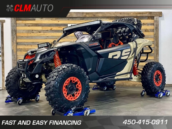 2021 BRP CAN-AM MAVERICK X3 X-RS TURBO ''RR'' 200 H.P / 72'' + FOX SMART-SHOX + D.P.S + 4X4 