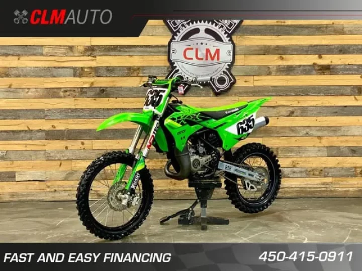 2022 KAWASAKI KX 112 MX / MOTOCROSS / JEUNE / RARE SUR LE MARCHÉ 