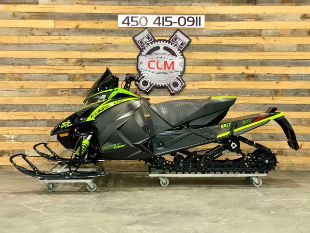 ARCTIC CAT ZR 9000 THUNDERCAT TURBO 137'' + SUSPENSION ACTIVE I.A.C.T FOX IQS  2019