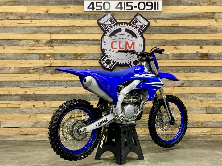 2024 YAMAHA YZ 250F MX-MOTOCROSS + 4 TEMPS + SEULEMENT 21 HR 