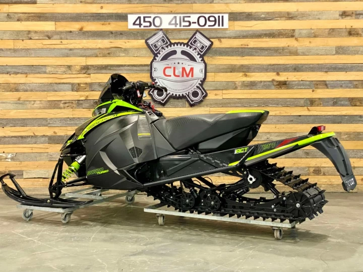 2019 ARCTIC CAT ZR 9000 THUNDERCAT TURBO 137'' + SUSPENSION ACTIVE I.A.C.T FOX IQS 