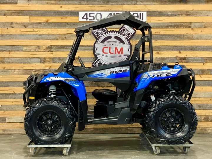 2015 POLARIS ACE 570 EFI / 1 PLACE / 3731 KM / BIEN ÉQUIPÉE 