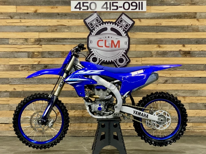 2024 YAMAHA YZ 250F MX-MOTOCROSS + 4 TEMPS + SEULEMENT 21 HR 