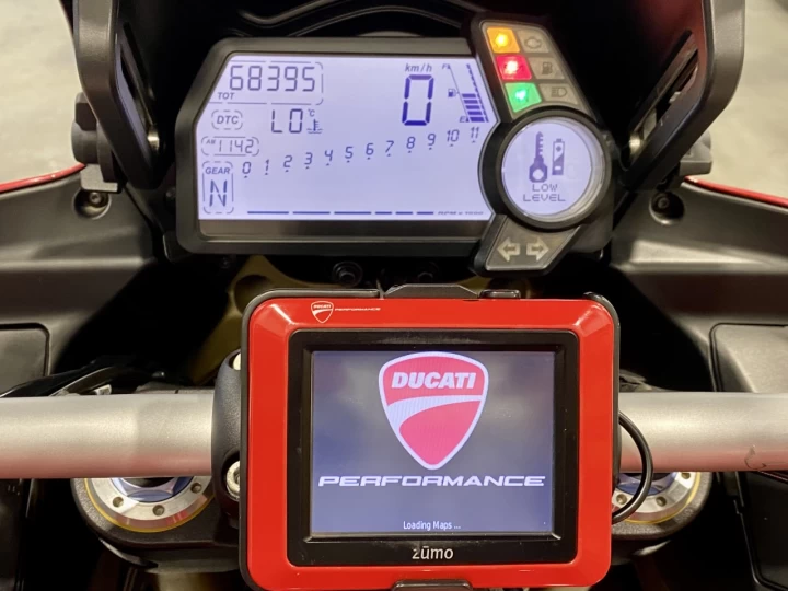 2011 DUCATI MULTISTRADA 1200 ''S'' + A.B.S + G.P.S + ENSEMBLE DE VALISE + 68395 KM 