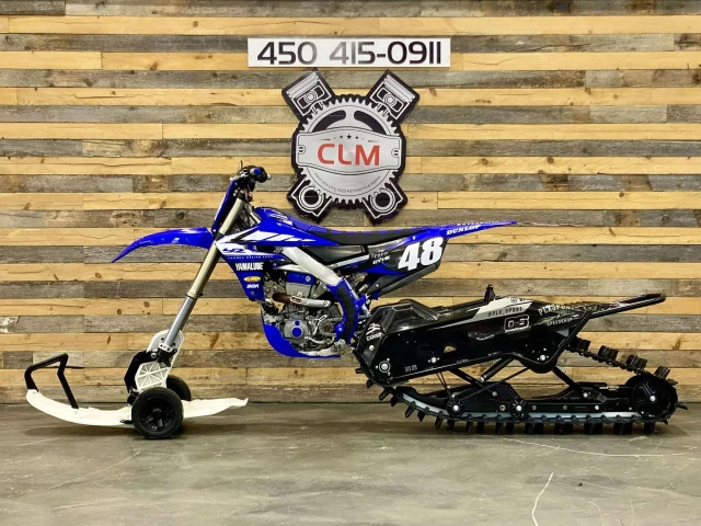 YAMAHA YZ 450 F EFI / ENSEMBLE MX + SNOWBIKE INCLUS / CONDITION A1  2022