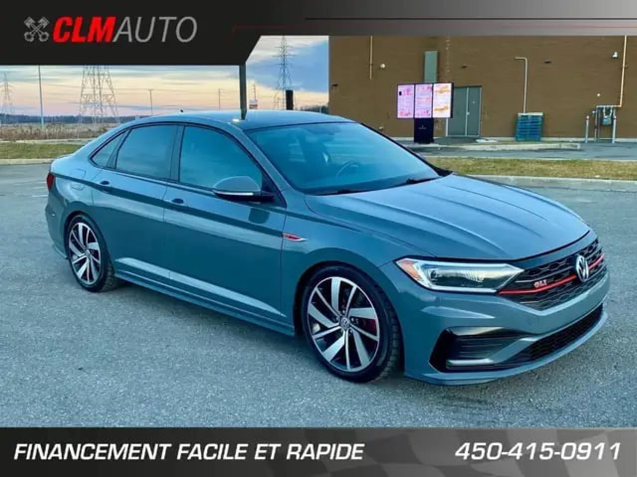 2020 VW JETTA GLI EDITION AUTOBAHN + 20L TURBO + AUTOMATIQUE DSG + BEATS AUDIO  Image principale