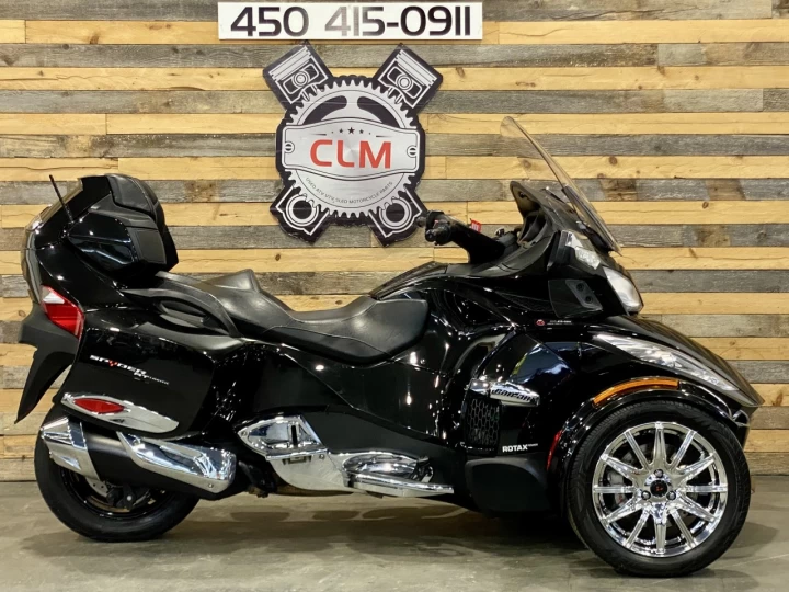 2016 BRP CAN-AM SPYDER RT LIMITED SE-6 (SEMI-AUTOMATIQUE) + ROTAX 1330 cc ACE EFI + ENSEMBLE CHROME 