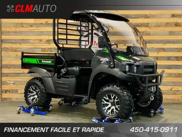 2022 KAWASAKI MULE SX 400 XC MODELE L.E + 4X4 + 2 PASSAGERS + CONDITION IMPECCABLE A1 